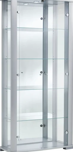 fif möbel Vitrine »STELLA« Standvitrine/Glasvitrine 2x Glastür,perfekt für Sammler,Sammlervitrine