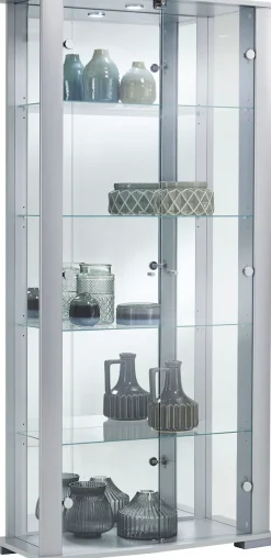 fif möbel Vitrine »STELLA« Standvitrine/Glasvitrine 2x Glastür,perfekt für Sammler,Sammlervitrine