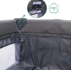 Fillikid Baby-Reisebett »Milano« inklusive Transporttasche und Neugeboreneneinhang