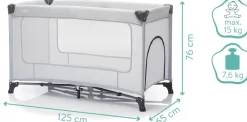Fillikid Baby-Reisebett »Nizza« inkl. Transporttasche