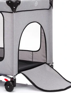 Fillikid Baby-Reisebett »Standard grau melange« Inklusive Transporttasche