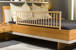 Fillikid Bettschutzgitter »Lilly, natur, 140/45 cm« aus Holz; Made in Europe