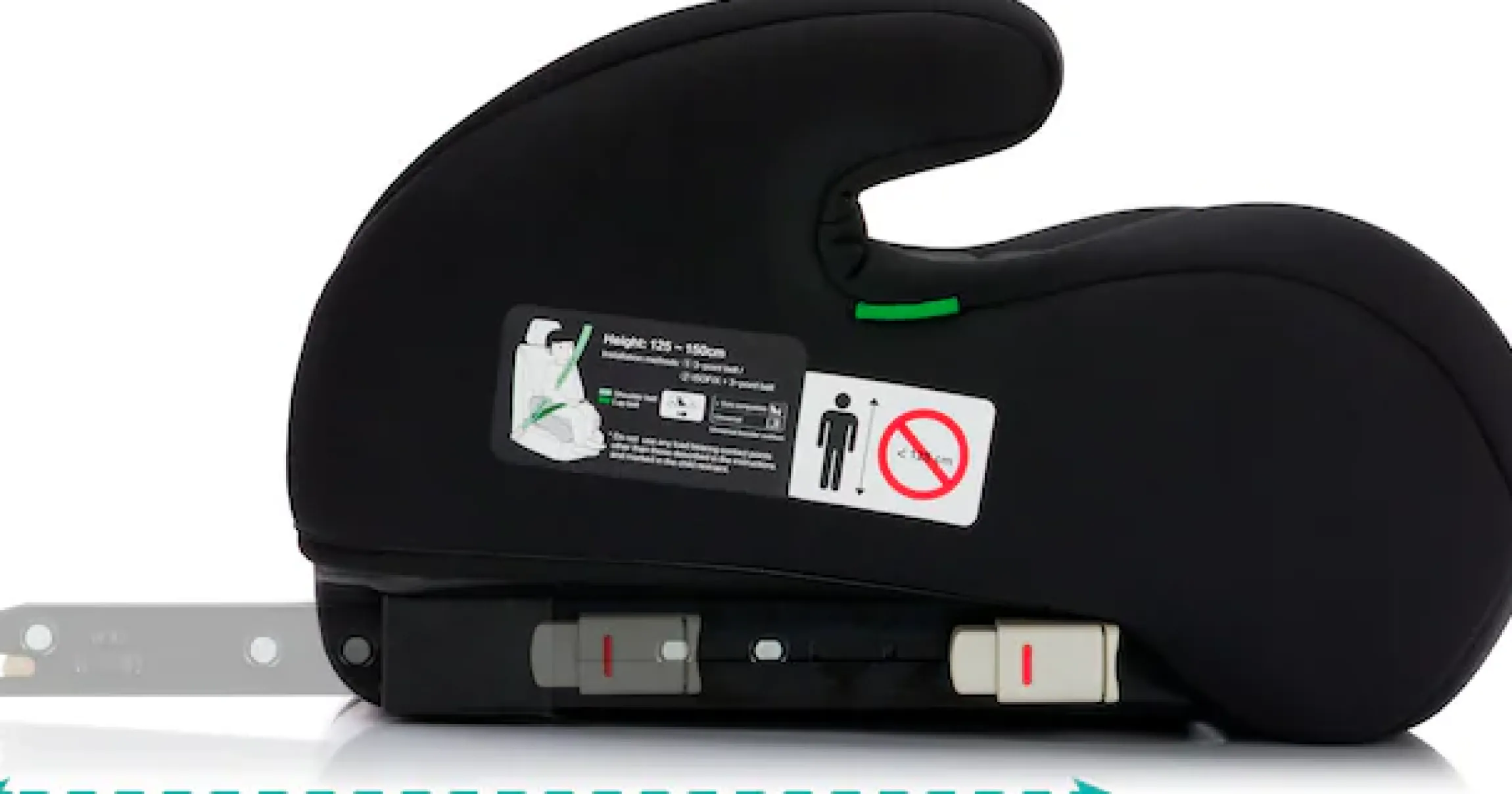 Fillikid Kindersitzerhöhung »Flow Fix mit Isofix«