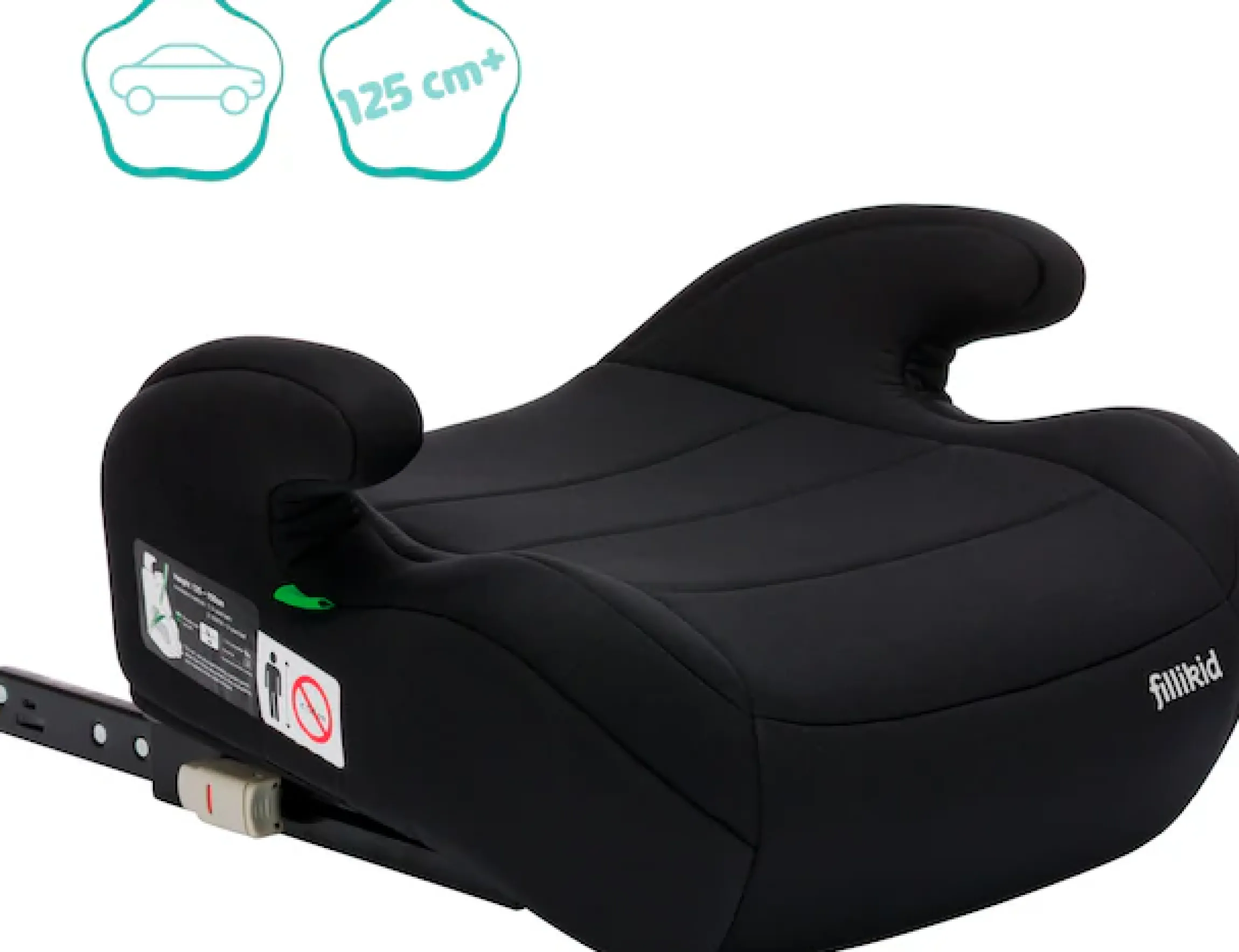 Fillikid Kindersitzerhöhung »Flow Fix mit Isofix«