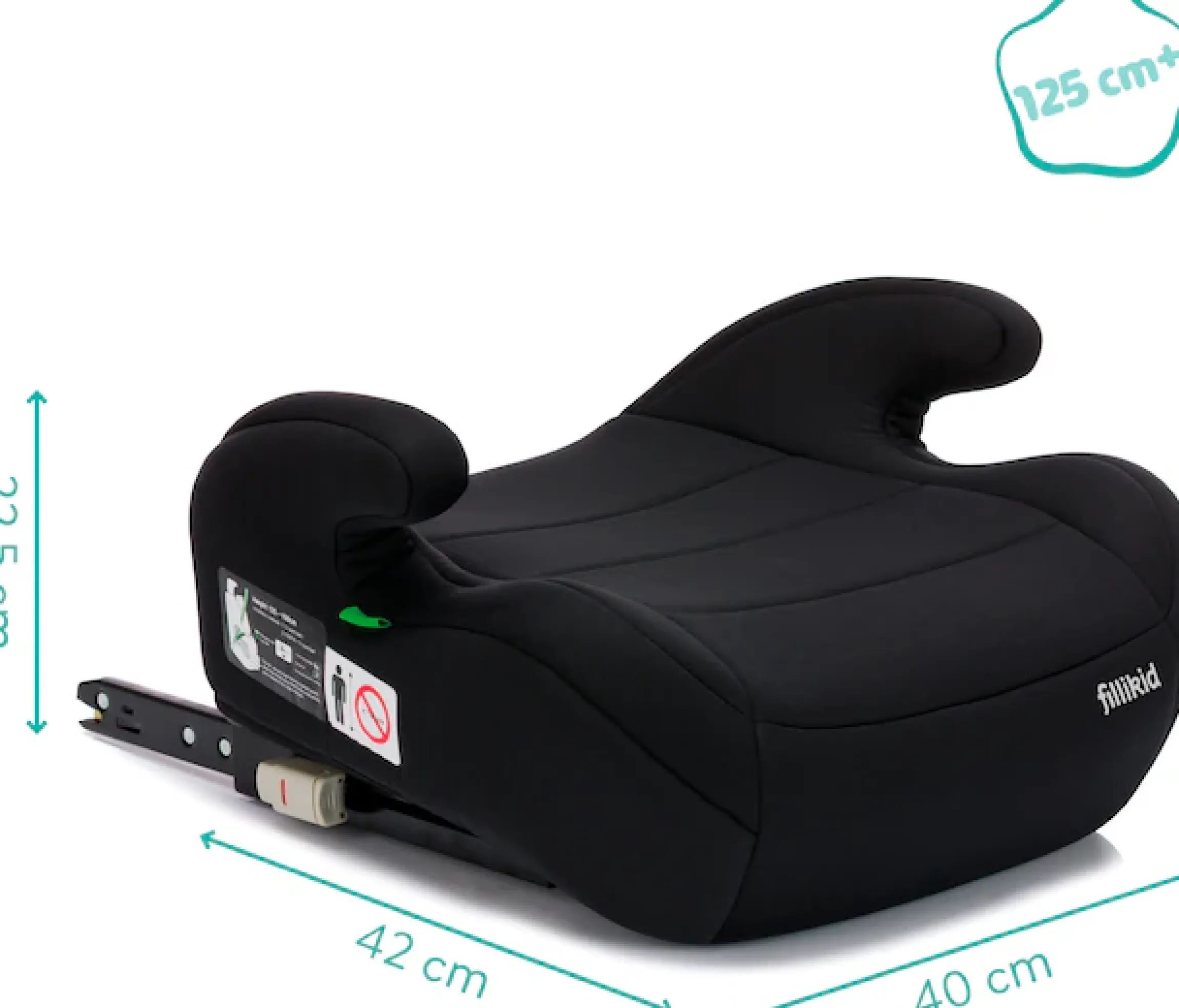 Fillikid Kindersitzerhöhung »Flow Fix mit Isofix«