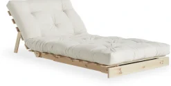 Fissler Daybett »Roots Sofa Bed, Schlafsofa, Bettfunktion, FSC®-Massivholz, B: 90 cm« Erhältlich in Breite 90 cm, 140 cm oder 160 cm,Inkl. Futonmatratze. Made in Europe, minimalistisches Design