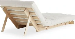 Fissler Daybett »Roots Sofa Bed, Schlafsofa, Bettfunktion, FSC®-Massivholz, B: 90 cm« Erhältlich in Breite 90 cm, 140 cm oder 160 cm,Inkl. Futonmatratze. Made in Europe, minimalistisches Design