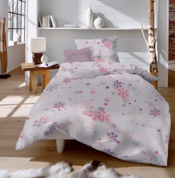fleuresse Bettwäsche »Aspen 4375« 2 Stk. Feinbiber, Baumwolle, in Gr. 135x200, 155x220, 200x200cm