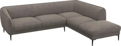 FLEXLUX Ecksofa »Belle Designsofa, L-Form, B/T 268/209 cm« Skandinavisches Design, In hochwertiger Verarbeitung