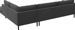 FLEXLUX Ecksofa »Bolzano, elegant und bequem, L-Form« Sitzaufbau mit Kaltschaum & Stahl-Wellen, lose Sitz -& Rückenkissen