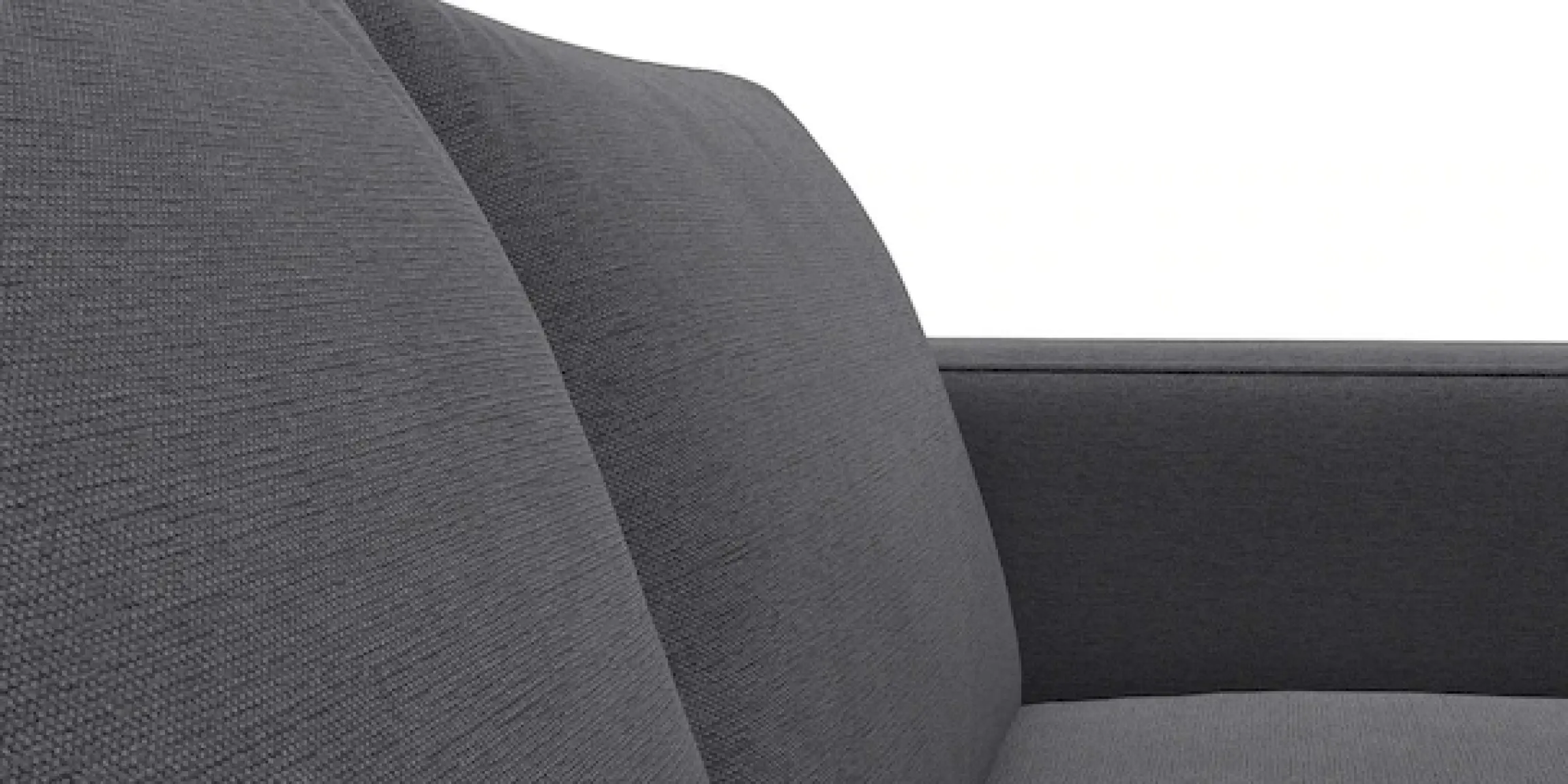 FLEXLUX Ecksofa »Fiore, gleichschenklig, super Sitzkomfort durch Kaltschaum im Sitz« breite Armlehnen, Füße Alu+ Eiche, L-Form