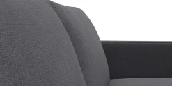 FLEXLUX Ecksofa »Fiore, L-Form, bequem und komfortabel durch hochwertigem Sitzaufbau« schmale Armlehnen, Kaltschaum, Füße Alu+schwarz