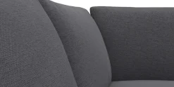 FLEXLUX Ecksofa »Fiore, super Sitzkomfort durch Kaltschaum im Sitz, L-Form« breite Armlehnen, Füße Alu+schwarz