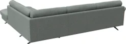 FLEXLUX Ecksofa »Glow bequem und komfortabel durch hochwertigen Sitzaufbau, L-Form« Skandinavisches Design, In hochwertiger Verarbeitung