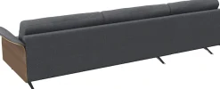 FLEXLUX Ecksofa »Glow Designsofa, bequem und komfortabel durch hochwertigen Sitzaufbau« L-Form, Modernes skandinavisches Design