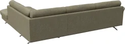 FLEXLUX Ecksofa »Glow, super bequem durch hochwertigem Sitzaufbau mit Federkern, L-Form« Skandinavisches Design, In hochwertiger Verarbeitung