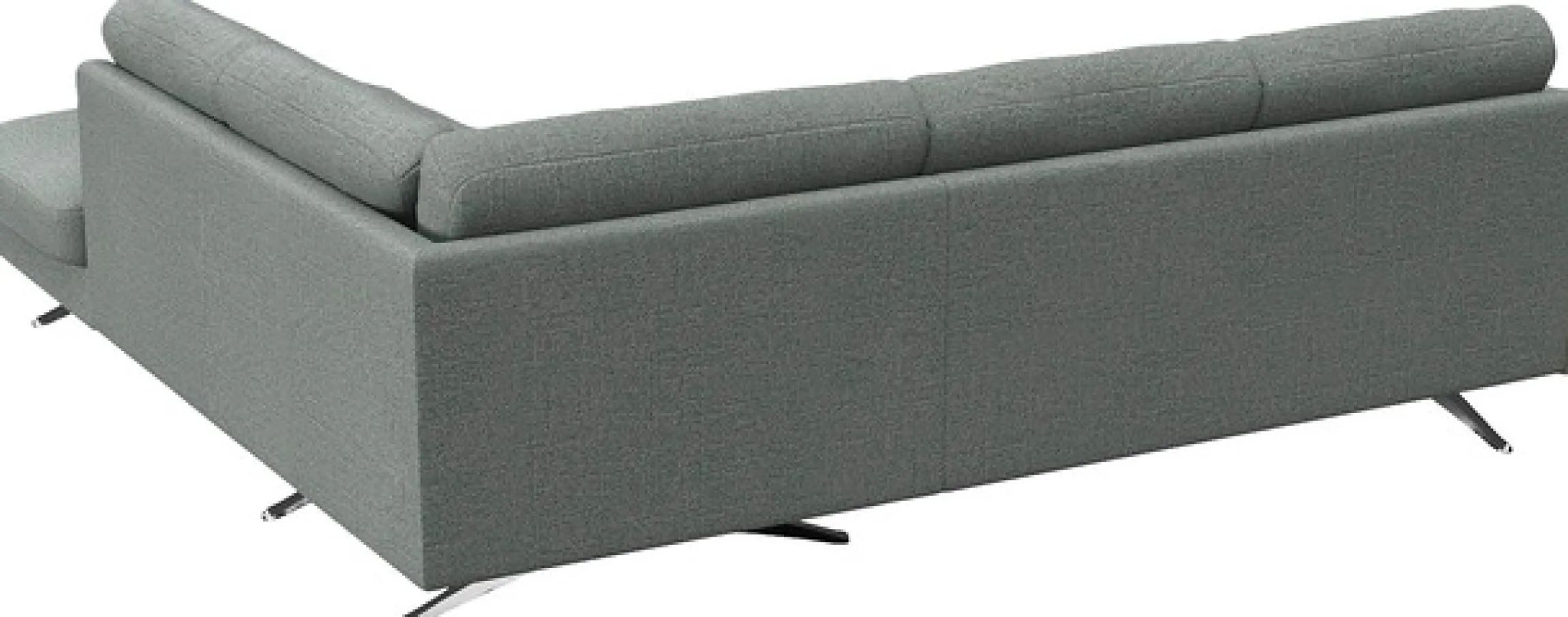 FLEXLUX Ecksofa »Glow, super bequem durch hochwertigem Sitzaufbau mit Federkern, L-Form« Modernes skandinavisches Design