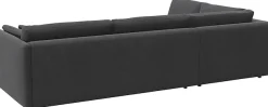 FLEXLUX Ecksofa »Lovane, elegant und zeitlos, bequem, L-Form« Weich & anschmiegsam, große Sitztiefe auf Kaltschaum, Dekokissen inkl.