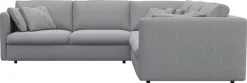 FLEXLUX Ecksofa »Lovane gleichschenklig, bequem und komfortabel« Weich & anschmiegsam, große Sitztiefe auf Kaltschaum, Dekokissen inkl.