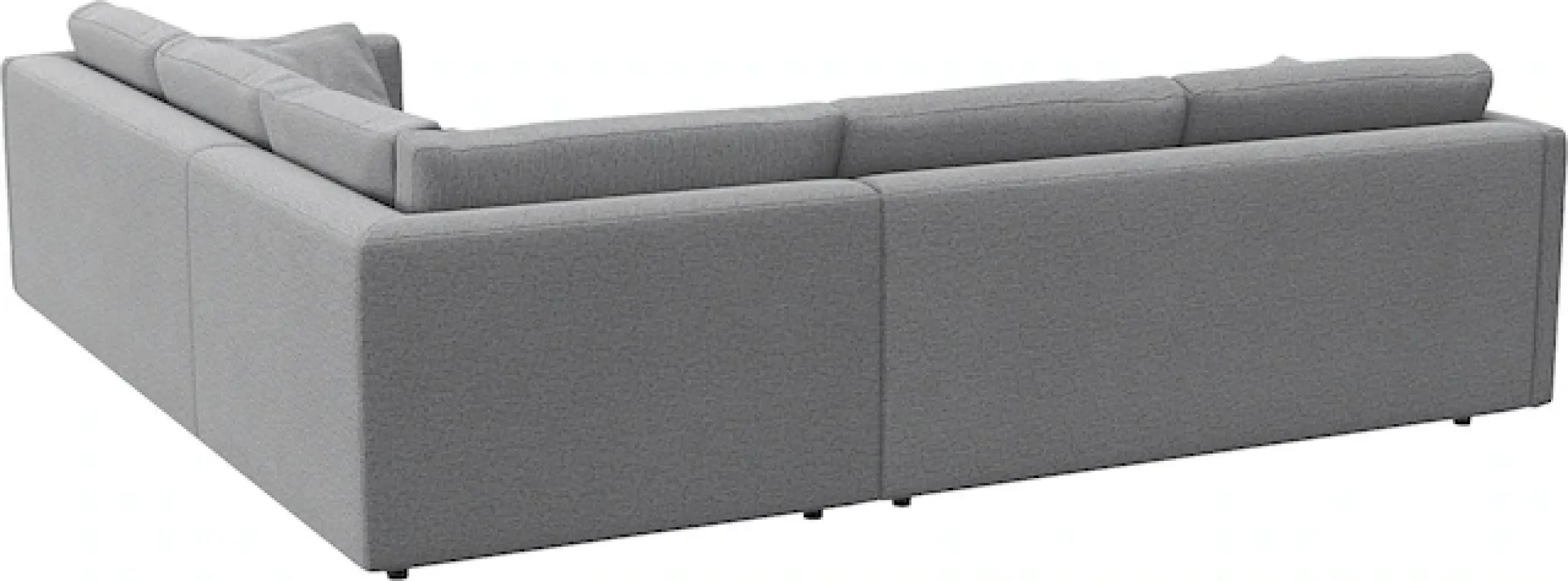 FLEXLUX Ecksofa »Lovane gleichschenklig, bequem und komfortabel« Weich & anschmiegsam, große Sitztiefe auf Kaltschaum, Dekokissen inkl.