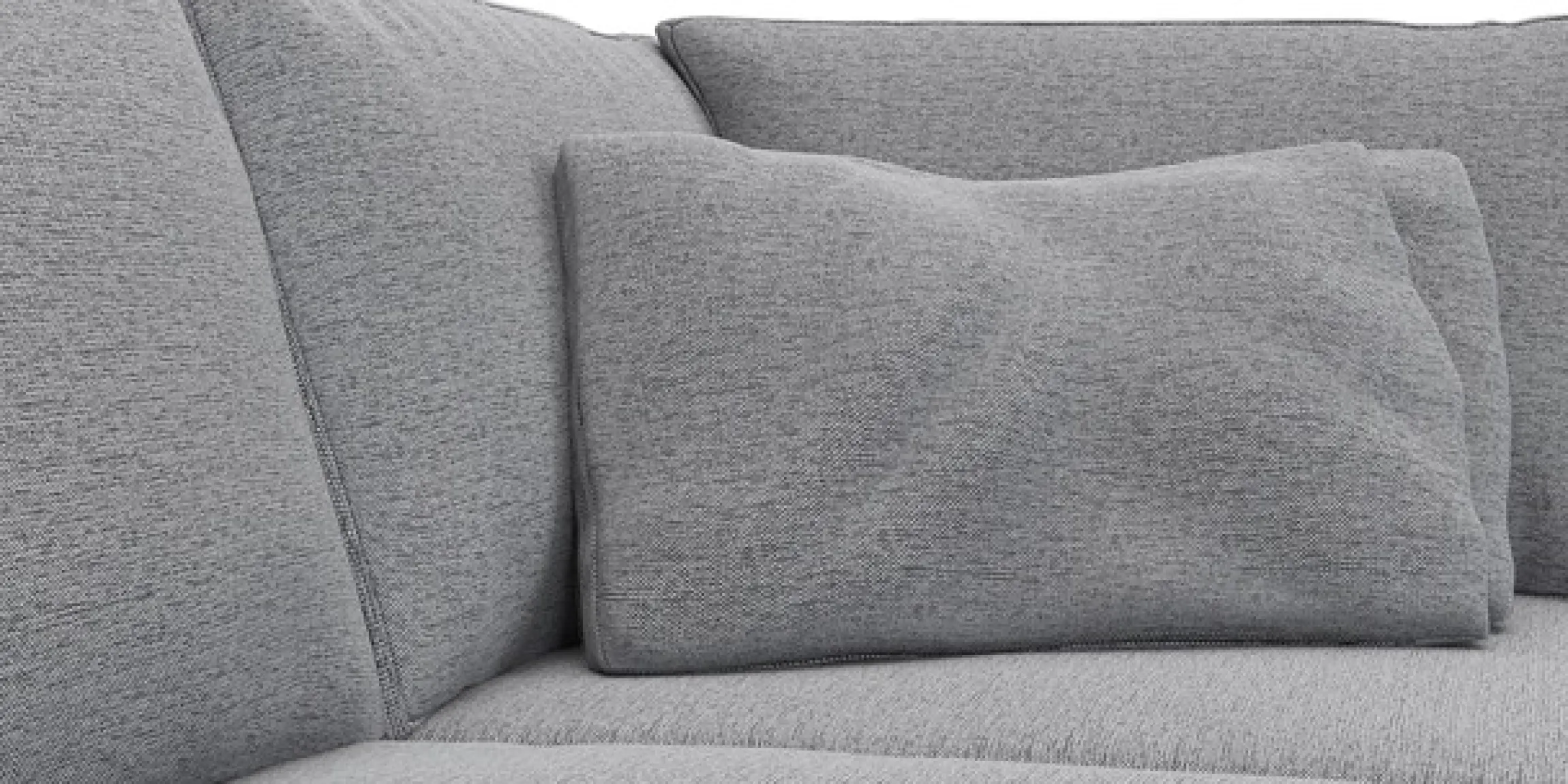 FLEXLUX Ecksofa »Lovane gleichschenklig, bequem und komfortabel« Weich & anschmiegsam, große Sitztiefe auf Kaltschaum, Dekokissen inkl.
