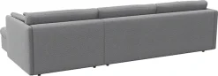 FLEXLUX Ecksofa »Lovane« Weich & anschmiegsam, große Sitztiefe auf Kaltschaum, Dekokissen inkl.