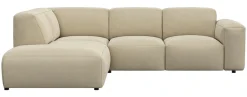 FLEXLUX Ecksofa »Lucera, super bequem durch hochwertigen Sitzaufbau mit Kaltschaum« modern & anschmiegsam, L-Form, Designsofa