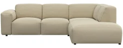 FLEXLUX Ecksofa »Lucera, super Sitzkomfort durch Kaltschaum im Sitz, L-Form« modern & anschmiegsam, Designsofa, modernes skandinavisches Design