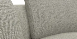 FLEXLUX Ecksofa »Torino, rund, L-Form, Sofa-Ecke mit Ottomane« Modernes, organisches Sofa-Design, Kaltschaum, Wellenunterfederung