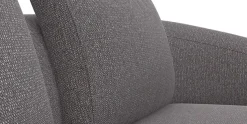 FLEXLUX Ecksofa »Torino, rund, L-Form, Sofa-Ecke mit Ottomane« Modernes, organisches Sofa-Design, Kaltschaum, Wellenunterfederung