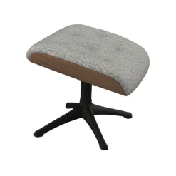FLEXLUX Fußhocker »Volden Beinstütze, pflegeleicht, skandinavisches Design, hoher Komfort« für Beinauflage zur besseren Entspannung, schwarzer Fuß, Holzrahmen