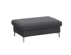 FLEXLUX Pouf »Fiore« Kaltschaum, Füße Alu