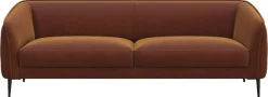 FLEXLUX 3-Sitzer »Belle Designsofa, Couch, bequem durch Kaltschaum im Sitz« Skandinavisches Design, In hochwertiger Verarbeitung