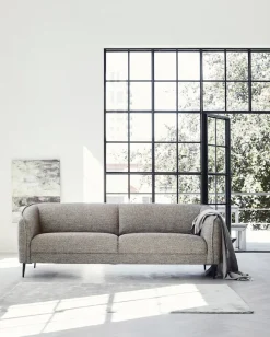 FLEXLUX 2,5-Sitzer »Belle Designsofa, Couch, bequem durch Kaltschaum im Sitz« Skandinavisches Design, In hochwertiger Verarbeitung