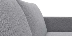 FLEXLUX 2,5-Sitzer »Fiore, super bequem durch hochwertigen Sitzaufbau mit Kaltschaum« schmale Armlehnen, Füße Alu+schwarz