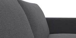 FLEXLUX 2-Sitzer »Fiore, super Sitzkomfort durch Kaltschaum im Sitz« schmale Armlehnen, Füße Alu