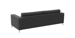FLEXLUX 3-Sitzer »Fiore, super Sitzkomfort durch Kaltschaum im Sitz« breite Armlehnen, Füße Alu