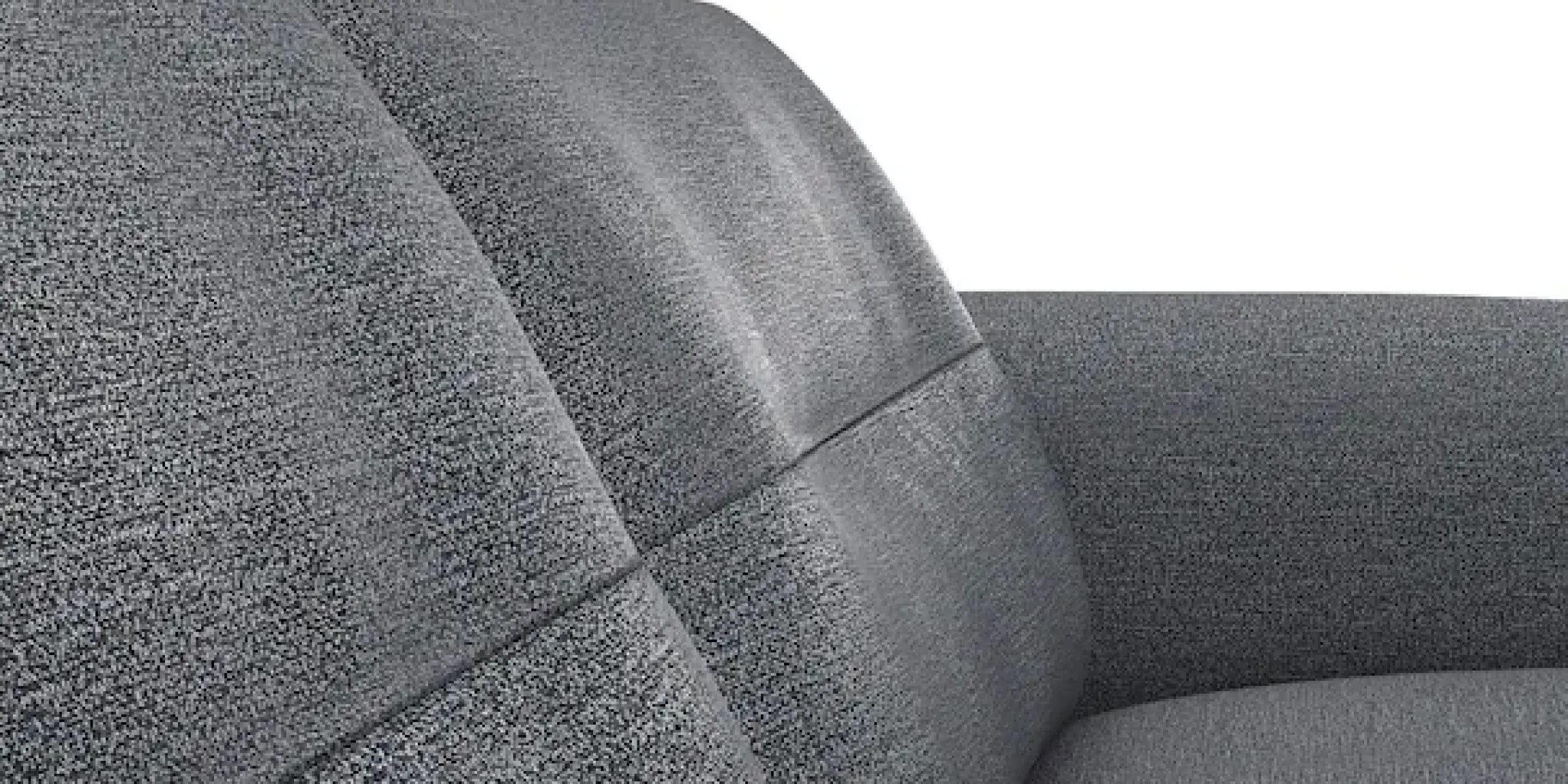 FLEXLUX 2,5-Sitzer »Glow Sofa, Couch,« Premium-Sitz: Kaltschaum & Federkern, Arml. geölte Eiche, Fuß Alu