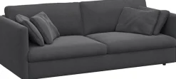FLEXLUX 3-Sitzer »Lovane« Weich & anschmiegsam, große Sitztiefe auf Kaltschaum, Dekokissen inkl.