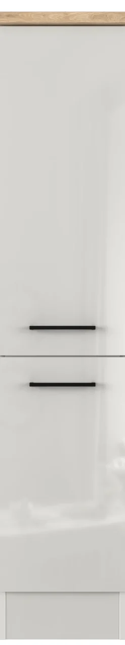 Flex-Well Apothekerschrank »Lund« (B x H x T) 30 x 161 x 57 in Highboardhöhe