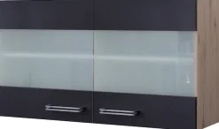 Flex-Well Glashängeschrank »Antigua« (B x H x T) 100 x 54,8 x 32 cm, mit Stollenglastüren
