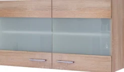 Flex-Well Glashängeschrank »Samoa« (B x H x T) 100 x 54,8 x 32 cm, mit Stollenglastüren