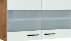 Flex-Well Glashängeschrank »Vintea« (B x H x T) 100 x 54,8 x 32 cm, mit Stollenglastüren
