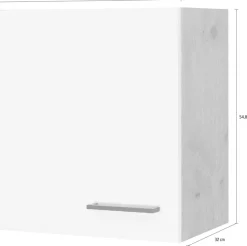 Flex-Well Hängeschrank »Vintea« (B x H x T) 50 x 54,8 x 32 cm, mit Metallgriffen