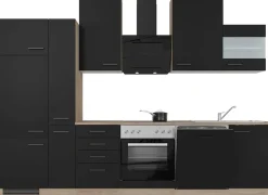Flex-Well Küche »Capri« mit und ohne E-Geräten erhältlich, Gesamtbreite 310 cm
