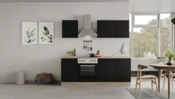 Flex-Well Küche »Capri« mit und ohne E-Geräten erhältlich, Gesamtbreite 210 cm