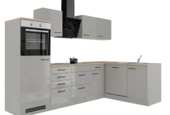 Flex-Well Küche »Lund« wahlweise mit E-Geräten, Stellbreite 280x170 cm