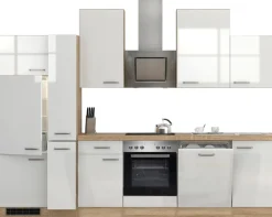 Flex-Well Küchenzeile »Florenz« mit E-Geräten, Gesamtbreite 310 cm