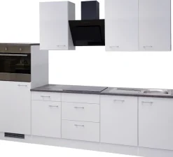 Flex-Well Küchenzeile »Lucca« wahlw. mit E-Geräten, Breite 280 cm
