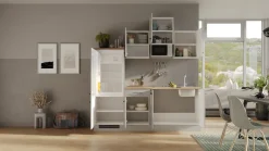 Flex-Well Küchenzeile »Lund« mit E-Geräten, Gesamtbreite 210 cm, in weiten Farben erhältlich